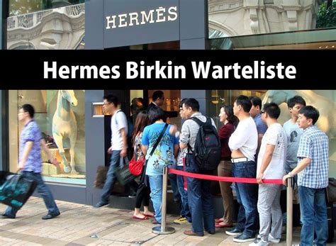 hermes birkin warteliste